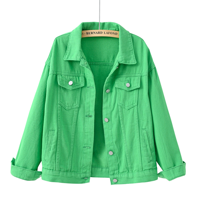 Solid Short Women's Denim Coat - Down Jacket Packable avaliação e preço