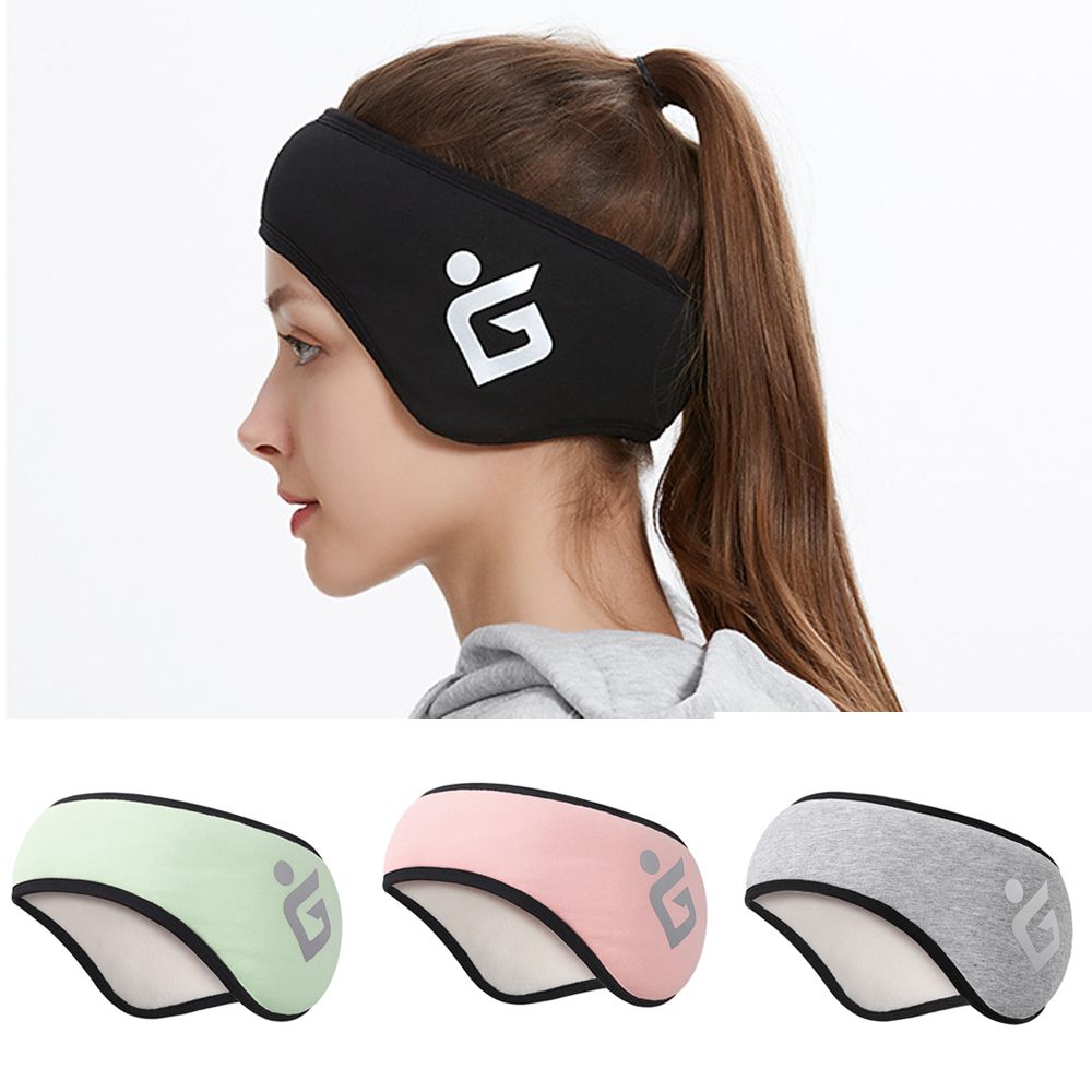 Windproof Men/Women Hair Bands - Winter Headband Fleece avaliação e preço