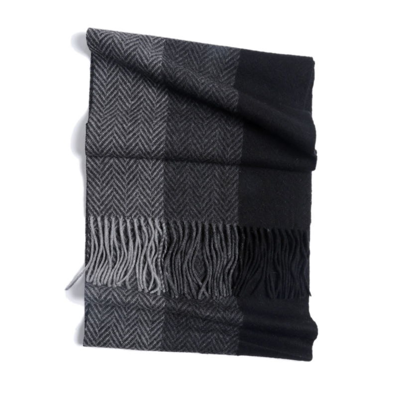 Pashmina Scarf Men Winter Stri - Wool Scarf Men avaliação e preço
