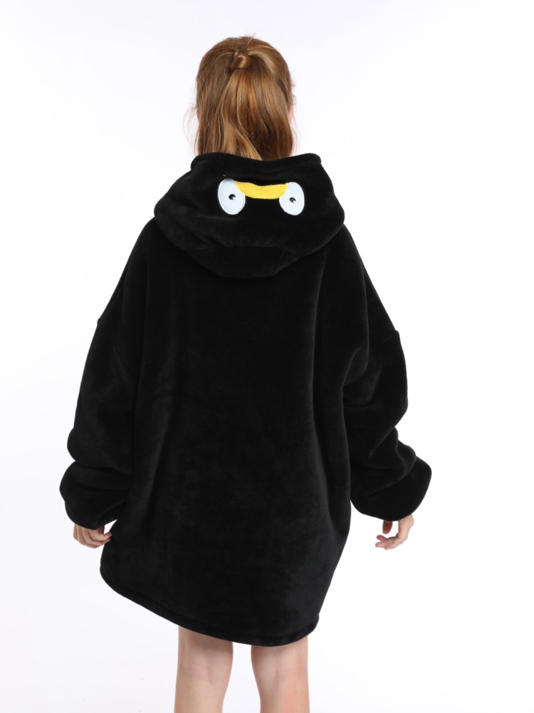 Winter Sherpa Blanket Teens Ho - Sherpa Hoodie Fleece avaliação e preço